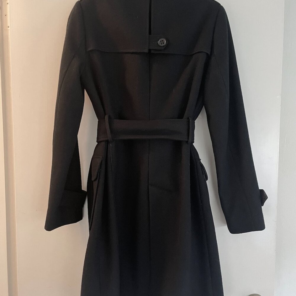 Kenneth Cole Reaction Wool Blend Lined Trench Coat - Picture 7 of 7